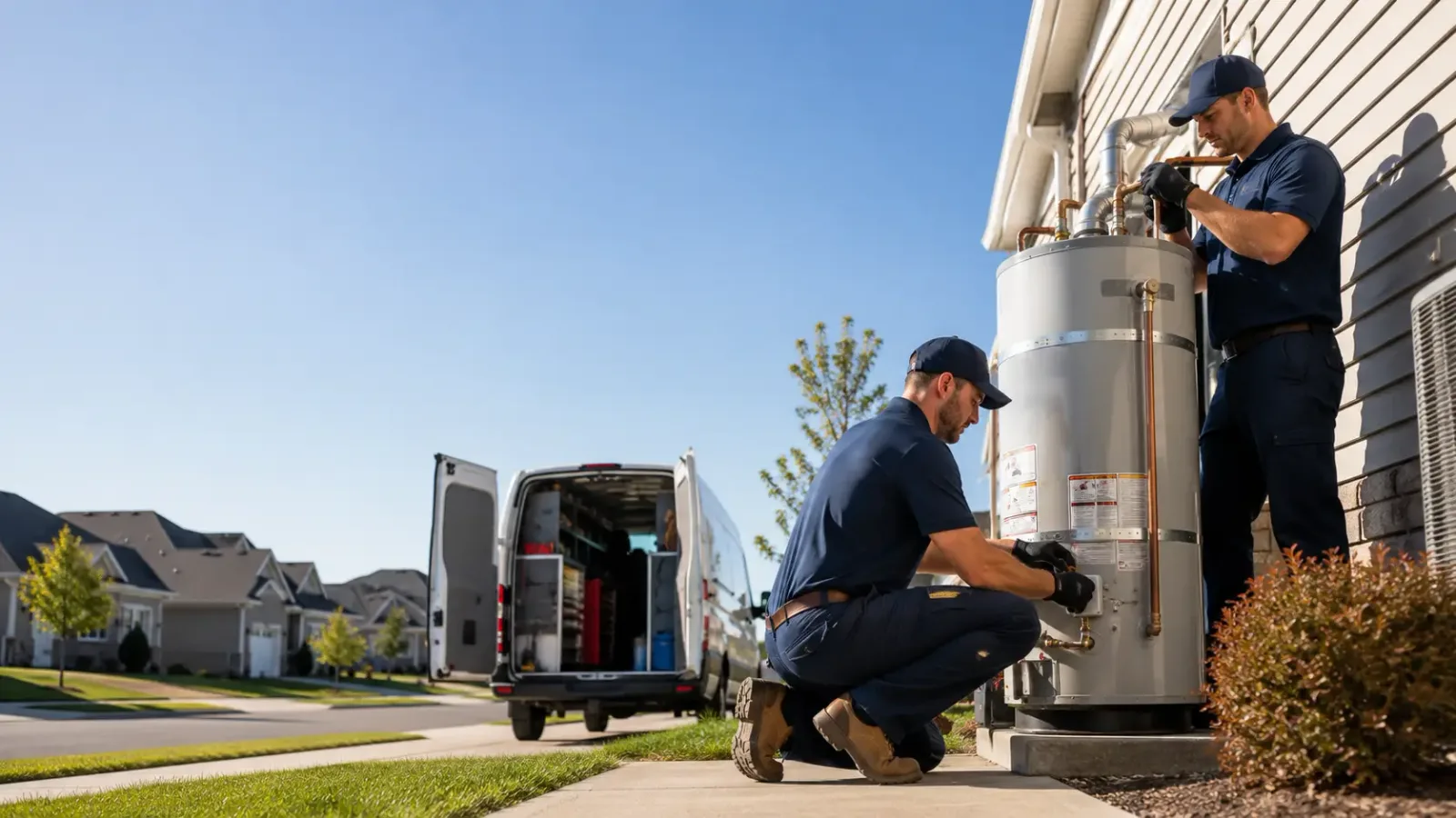Water Heater Installation in Danese, WV